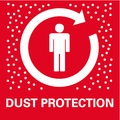 Optimális porvédelem a tiszta, kényelmes munkavégzés érdekében: Forgács és por azonnali és hatékony leszívása