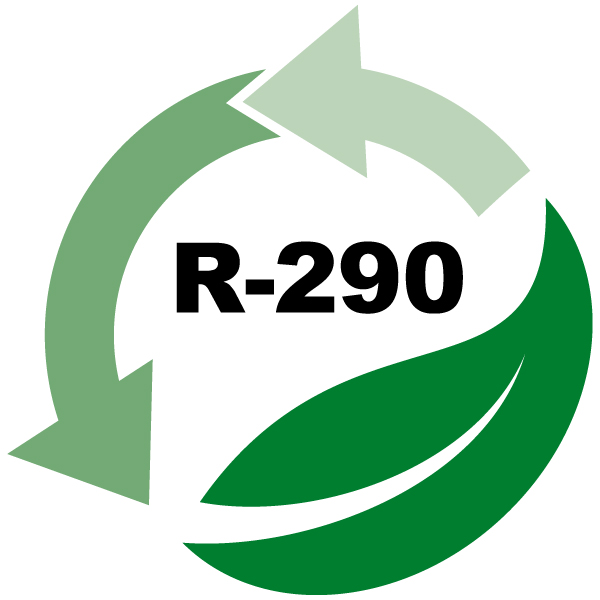 Belső fagyasztóközeg: R-290
