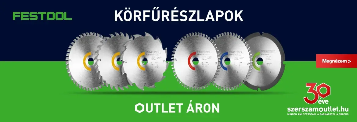 FESTOOL KÖRFŰRÉSZLAPOK