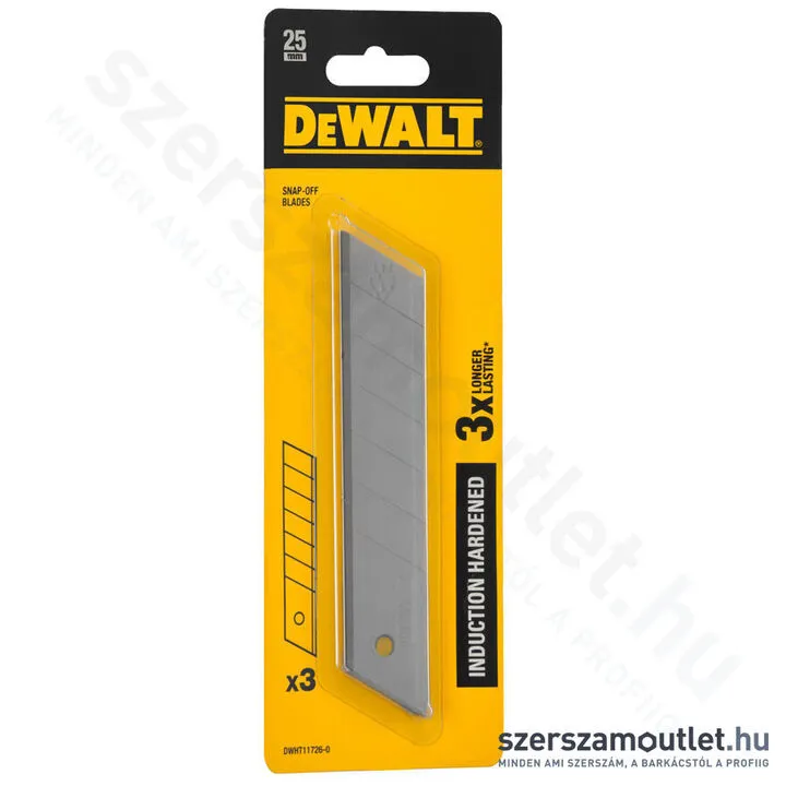 DEWALT Penge törhető 25mm (3db/csomag) (DWHT11726-0)