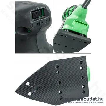 HIKOKI SV12SH Delta csiszoló (200W/110x190mm)