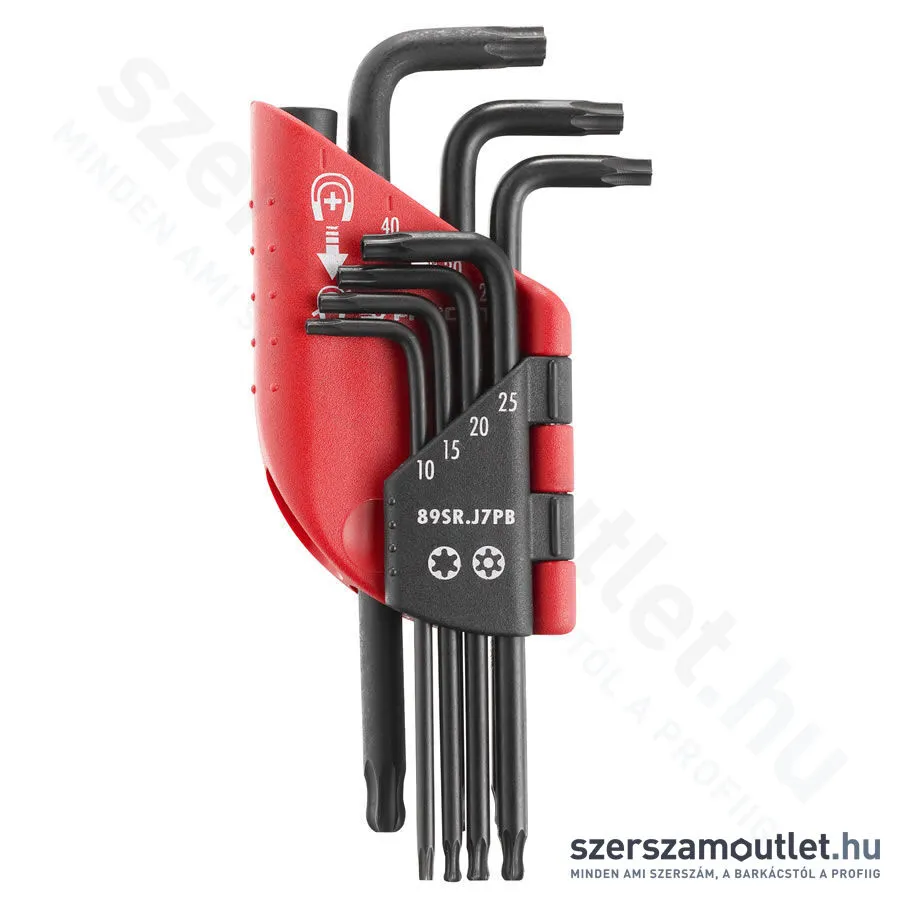 FACOM Torx végű Imbuszkulcs készlet, T10-T40, 7 darabos (89SR.J7PB)