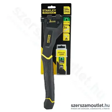 STANLEY Fatmax tűzőkalapács +1000db tűzőkapocs