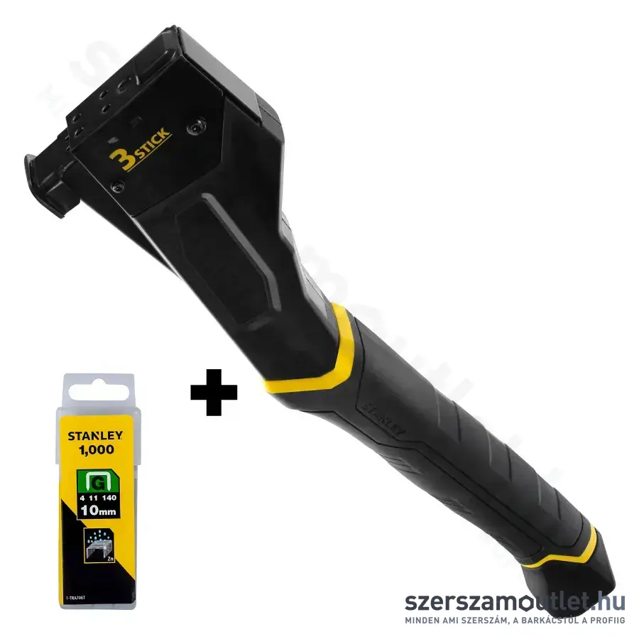 STANLEY Fatmax tűzőkalapács +1000db tűzőkapocs