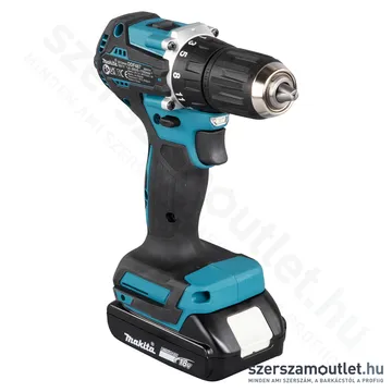 MAKITA DDF487RAJ Akkus szénkefementes fúró-csavarbehajtó MAKPAC kofferben 2db(18V 2,0Ah)akku+töltő