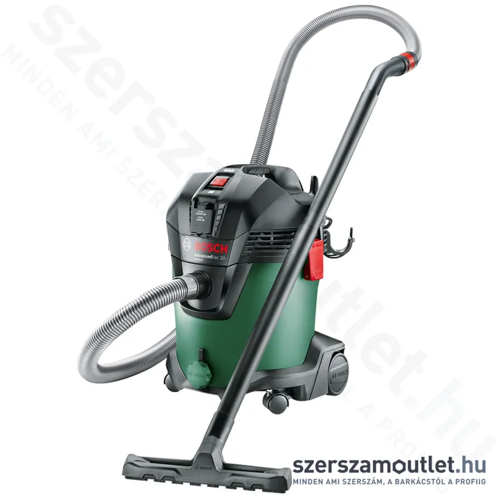 BOSCH ADVANCEDVAC 20 Száraz-nedves porszívó (1200W/20l) (06033D1200)