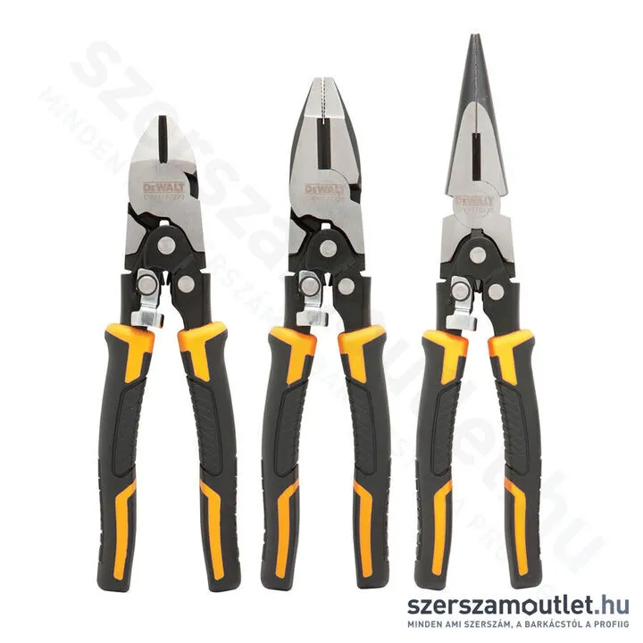 DEWALT 3db-os összetett működésű fogókészlet (DWHT0-70485)