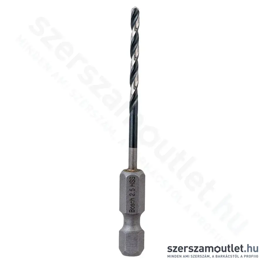 BOSCH Bitbefogású HSS csigafúró, Impact Control, 2,5x30x69mm (2 608 577 047)