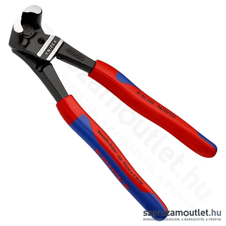 KNIPEX Felső csapszegvágó, nagy áttételű 200mm (61 02 200)