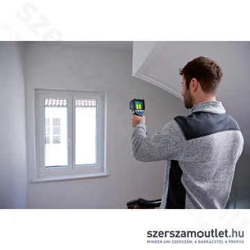 BOSCH GTC 600 C Thermo detektor, hőkamera L-Boxxban (12V) (Akku és töltő nélkül!) (0601083508)