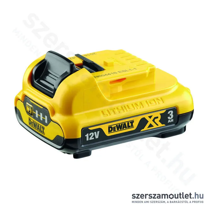 DEWALT DCB124-XJ Akkumulátor 12V/3,0Ah