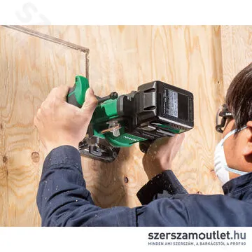 HIKOKI M3612DA-BASIC Akkus felsőmaró szénkefementes (6/8/12mm) MULTI VOLT(36V) (Akku, töltő nélkül!)