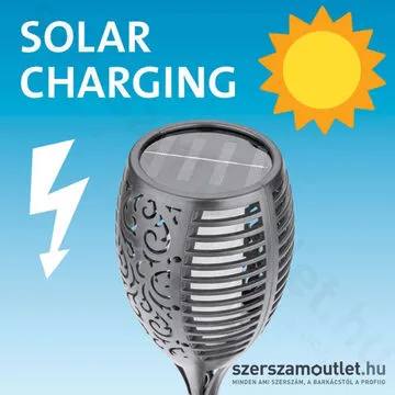 EXTOL Éjszakai, kerti LED lámpa IP65 (35lm/79cm)