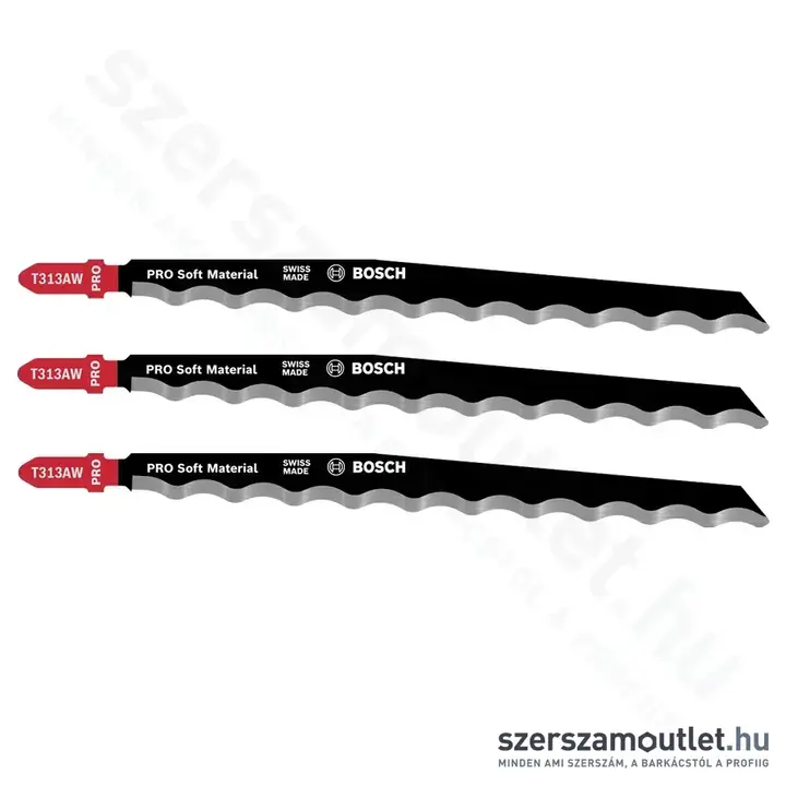 BOSCH T 313 AW Special for Soft Material szúrófűrészlap 152mm [3db/csomag] (2608635187)