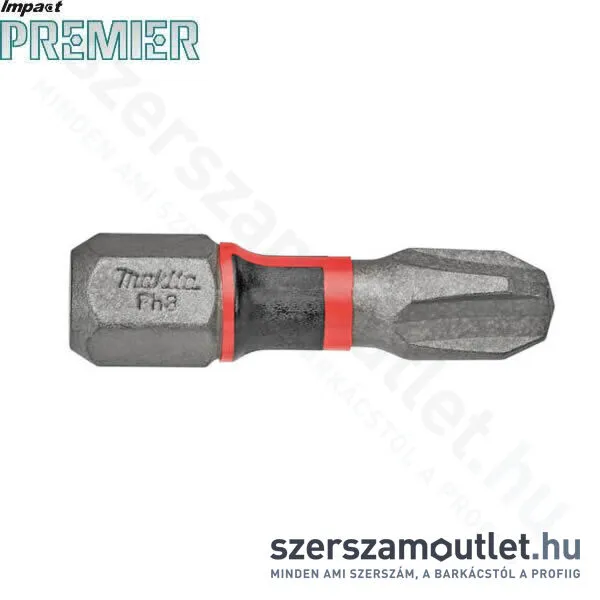 MAKITA impact PREMIER torziós csavarbehajtó bit PH3 25mm 2db (E-03159)