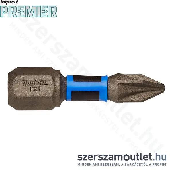 MAKITA impact PREMIER torziós csavarbehajtó bit PZ1 25mm 2db (E-03165)