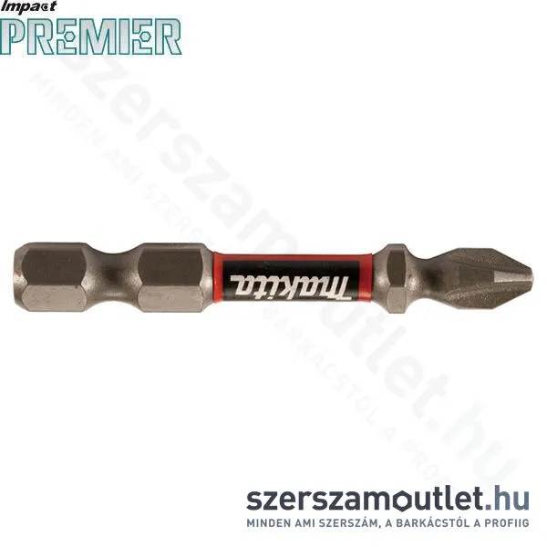 MAKITA impact PREMIER torziós csavarbehajtó bit PH2 50mm 10db (E-03377)