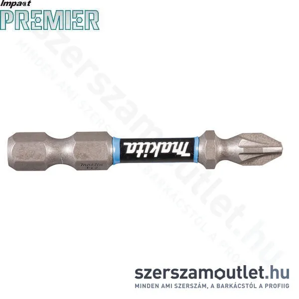 MAKITA impact PREMIER torziós csavarbehajtó bit PZ2 50mm 2db (E-03305)