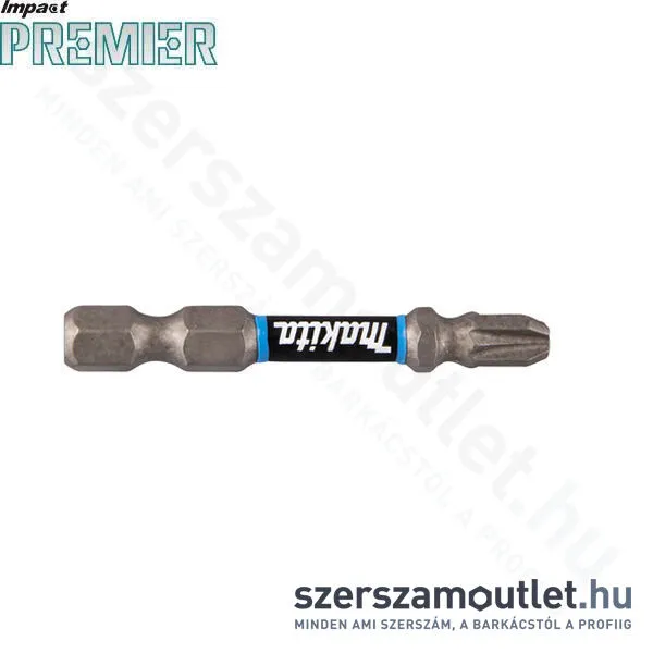 MAKITA impact PREMIER torziós csavarbehajtó bit PZ3 50mm 2db (E-03311)