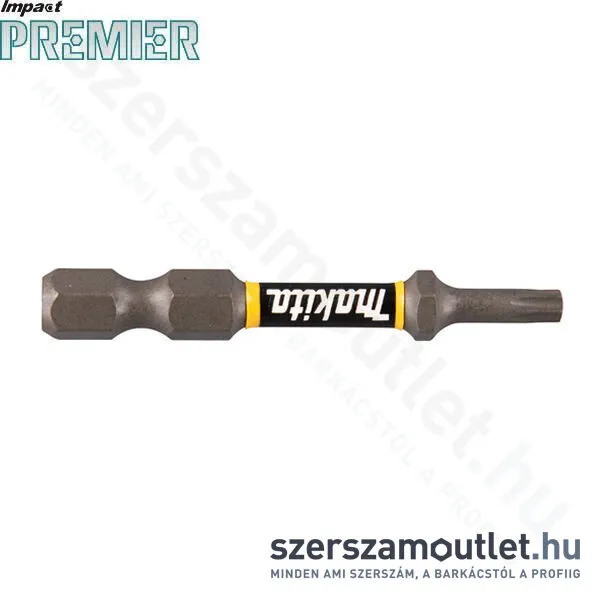 MAKITA impact PREMIER torziós csavarbehajtó bit T15 50mm 2db (E-03333)