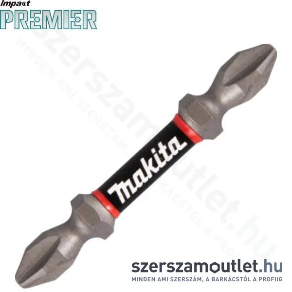 MAKITA impact PREMIER torziós csavarbehajtó bit PH2 65mm 2db (E-06286)