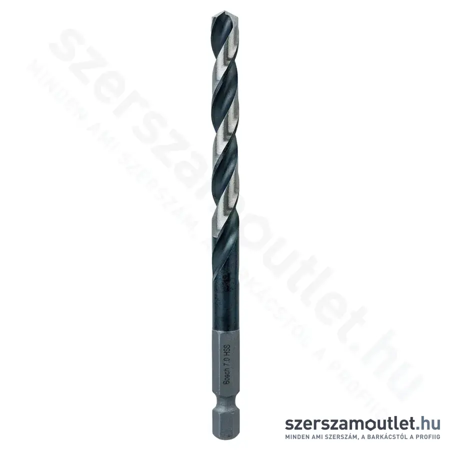 BOSCH Bitbefogású HSS csigafúró, Impact Control, 7x69x109mm (2 608 577 060)