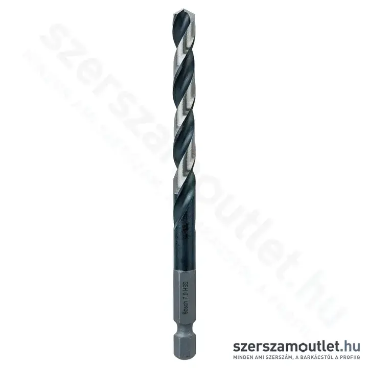 BOSCH Bitbefogású HSS csigafúró, Impact Control, 7x69x109mm (2 608 577 060)