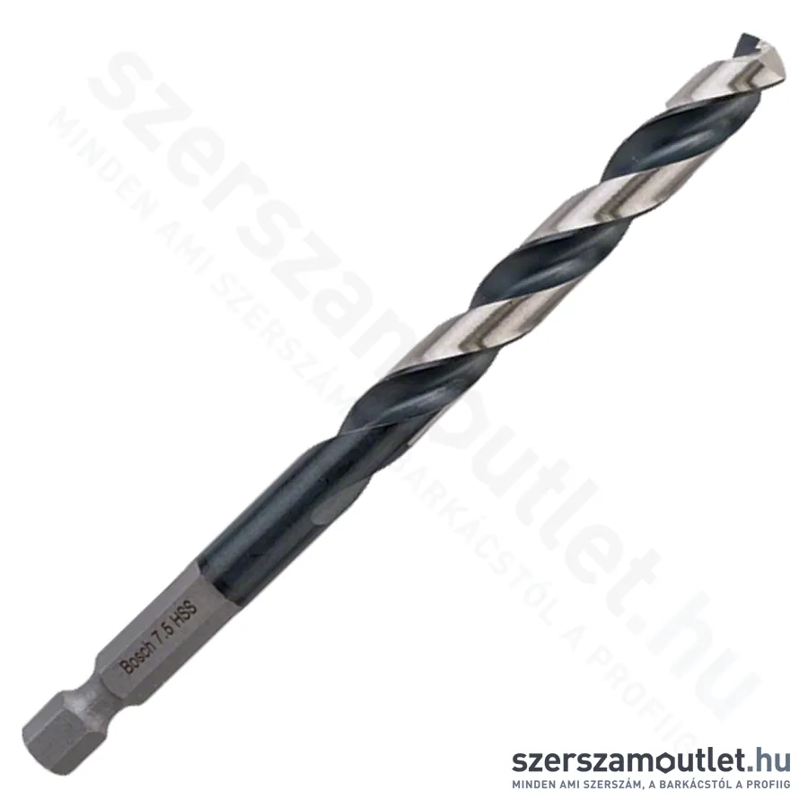 BOSCH Bitbefogású HSS csigafúró, Impact Control, 7,5x69x109mm (2 608 577 128)