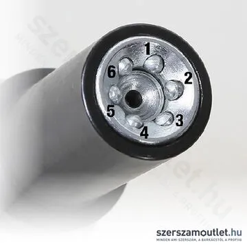 BETA 1750TA Nagynyomású 6 tűs önzáró zsírzófej M10x1mm (017500111)