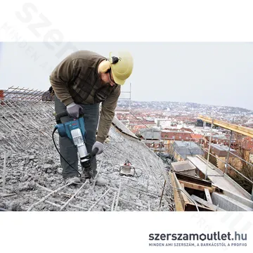 BOSCH GSH 11 VC Vésőkalapács SDS-Max, kofferben (1700W/23J) (0611336000)