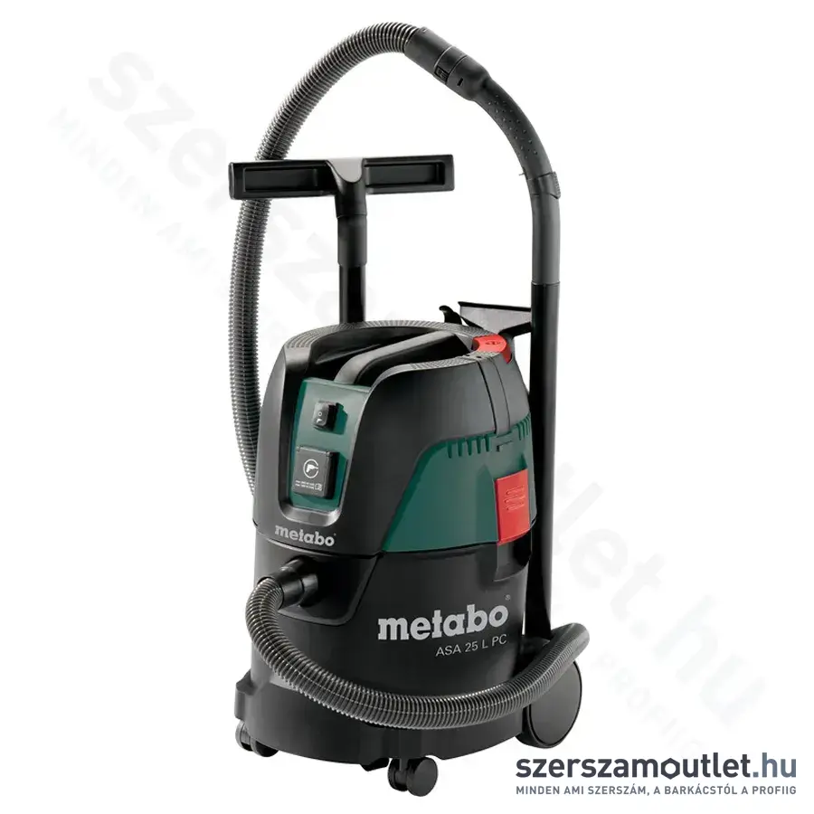 METABO ASA 25 L PC Száraz-nedves porszívó (1250W/25l)