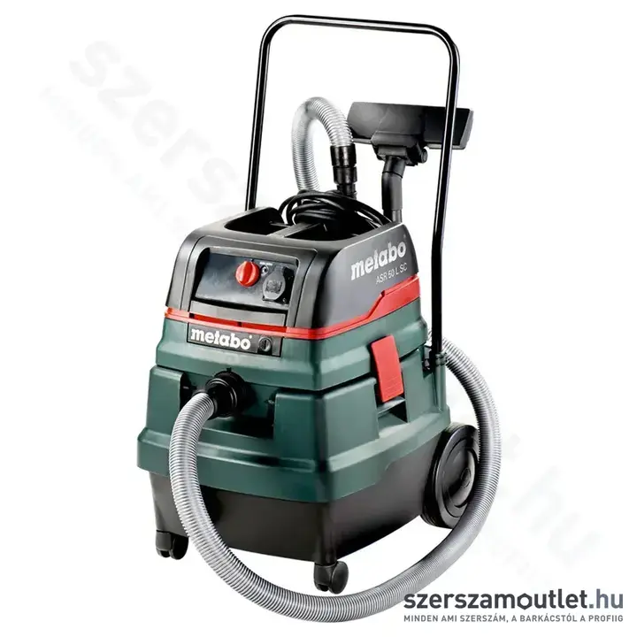 METABO ASR 50 L SC Száraz-nedves porszívó, mágneses lerázóegységgel (1400W/50l) (602034000)