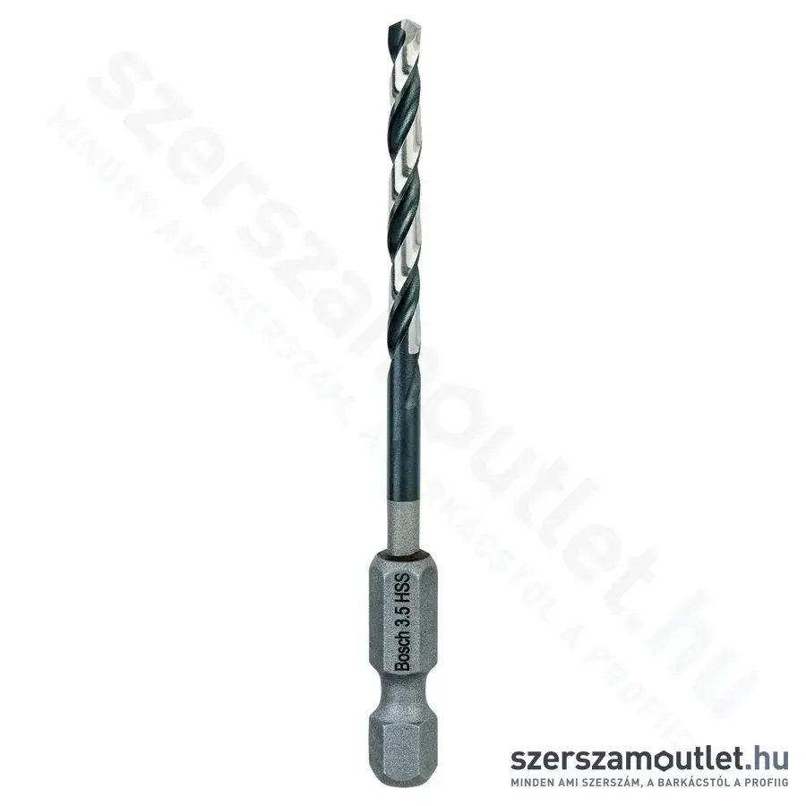 BOSCH Bitbefogású HSS csigafúró, Impact Control, 3,5x39x79mm (2 608 577 051)