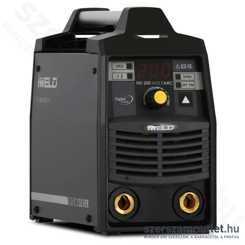 IWELD HD 220 MULTIARC Hegesztő inverter (10-190A) (8HD200MTARC)