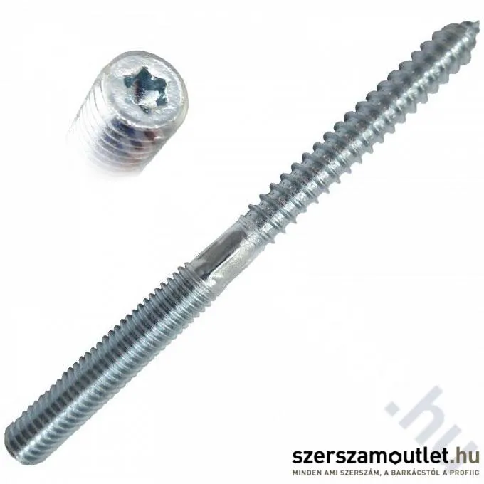 KOELNER Fa-Fém menetes TORX csavar M10x80mm DIN 978/horg. (20db)