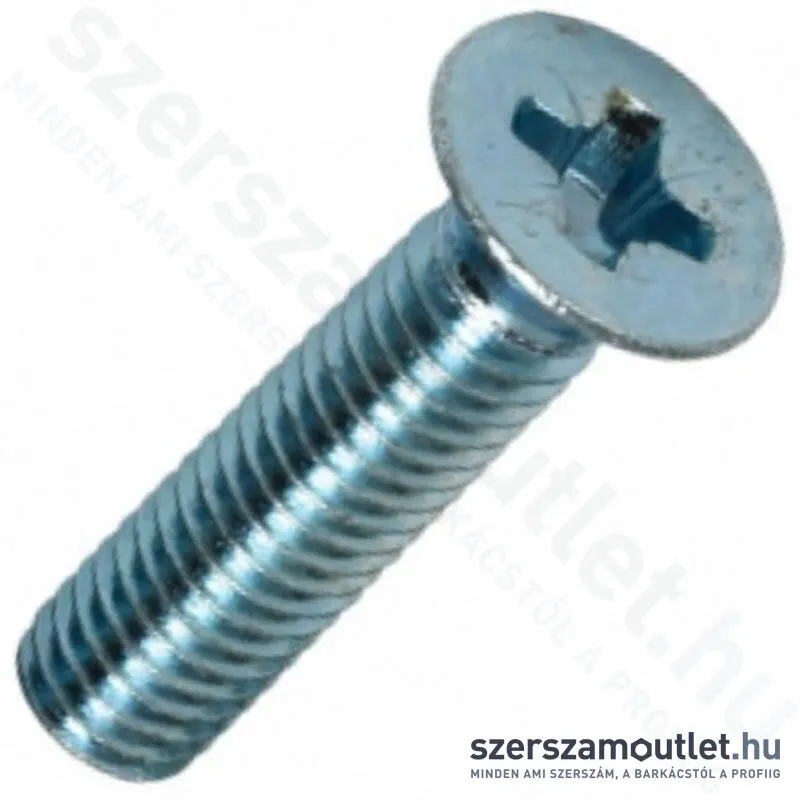 KOELNER Süllyesztett fejű K.H. tövigmenetes metrikus csavar DIN965 5.8 M5x16mm (100db)
