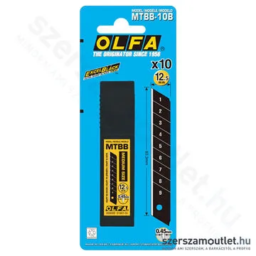 OLFA MTBB Penge 12,5mm | tördelhető [10db] (MTBB-10B)