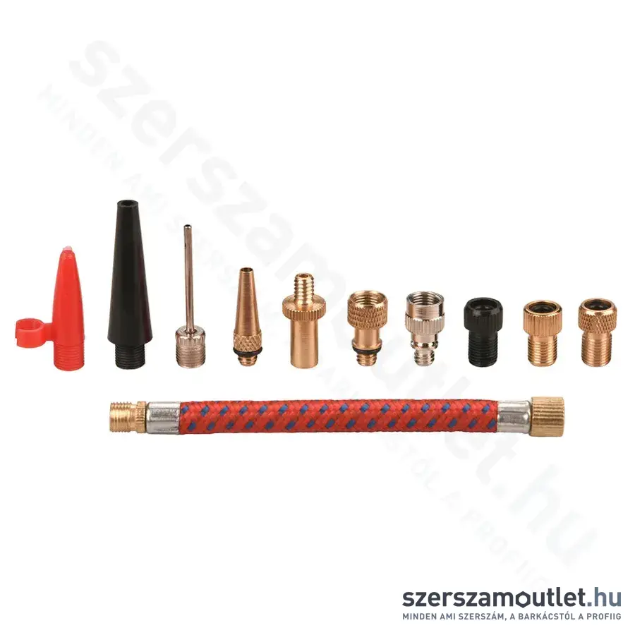 EXTOL Tömlővég készlet 11 részes 1/4"