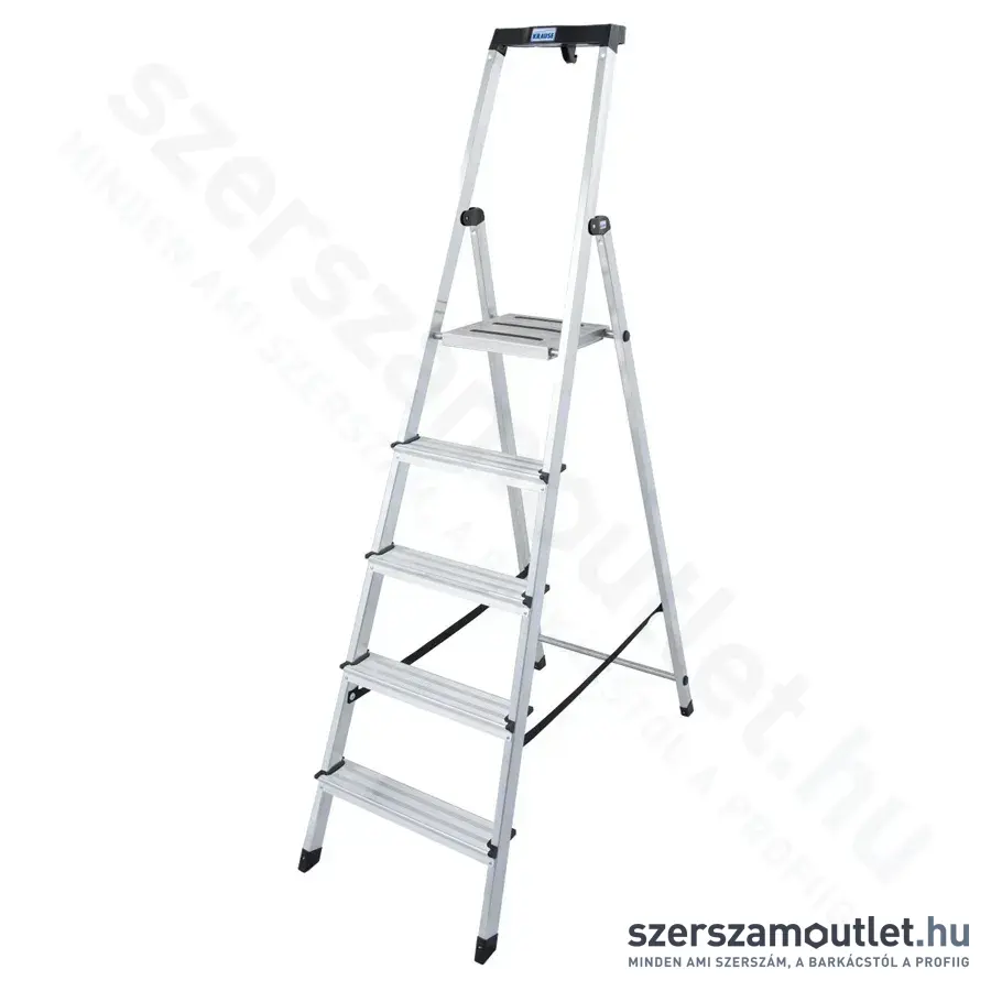 KRAUSE MONTO SAFETY Háztartási létra 5 fokos (126337)