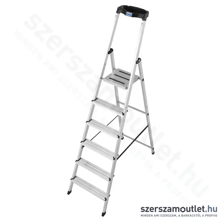 KRAUSE MONTO SAFETY Háztartási létra 6 fokos (126344)