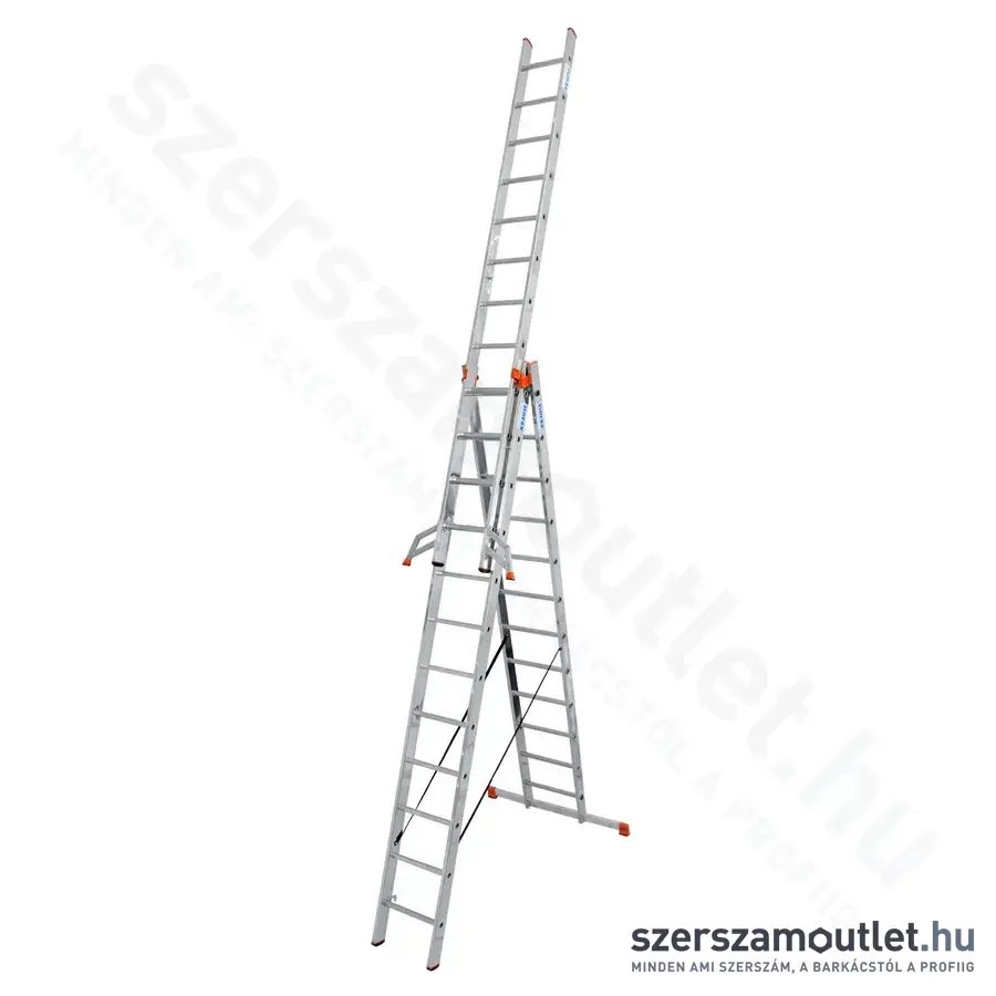 KRAUSE MONTO TRIBILO Sokcélú létra 3x12 fokos (120625)