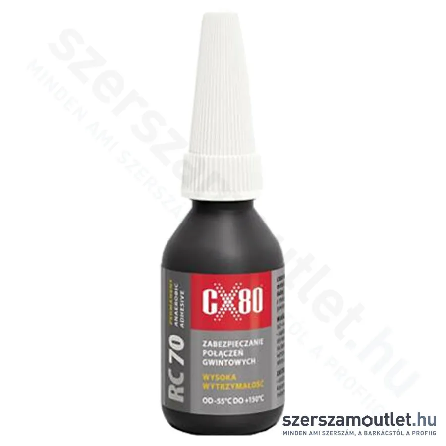 CX-80 RC-70 FIX Csavarrögzítő kenőanyag, 10ml (CXRC7010B)