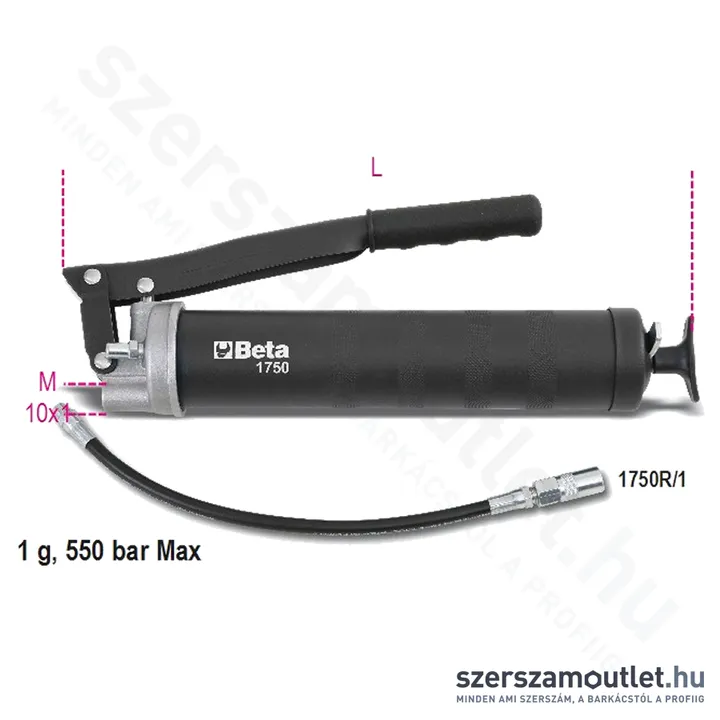 BETA 1750 Karoszsírzó 500cc 380mm (017500500)