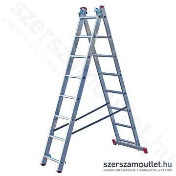 KRAUSE CORDA Sokcélú létra lépcsőfunkcióval 3x8 fokos (013385)