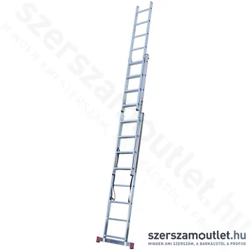 KRAUSE CORDA Sokcélú létra lépcsőfunkcióval 3x8 fokos (013385)