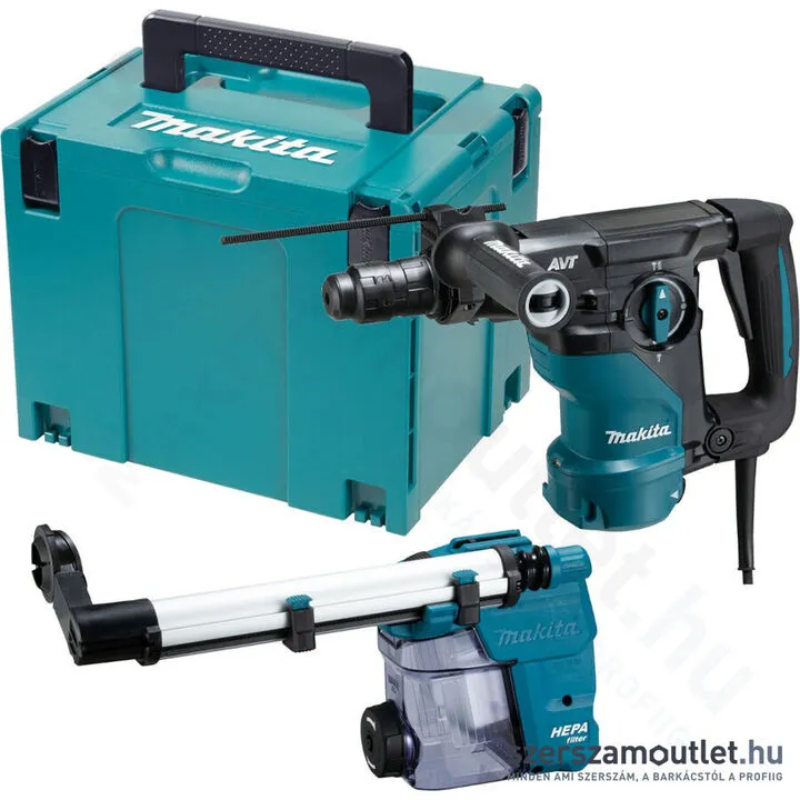 MAKITA HR3012FCWJ Fúró-vésőkalapács kofferben (1050W/3,9J)