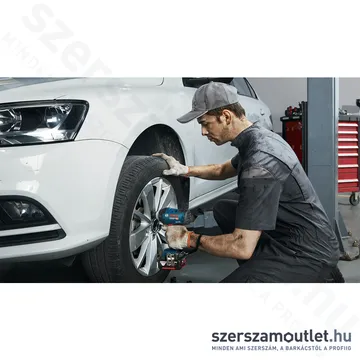 BOSCH GDS 18V-400 Akkus ütvecsavarozó szénkefementes (18V) (1/2