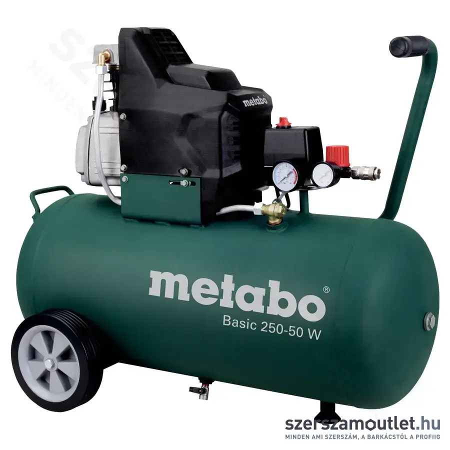METABO BASIC 250-50 W Olajkenésű kompresszor (1500W/50l)