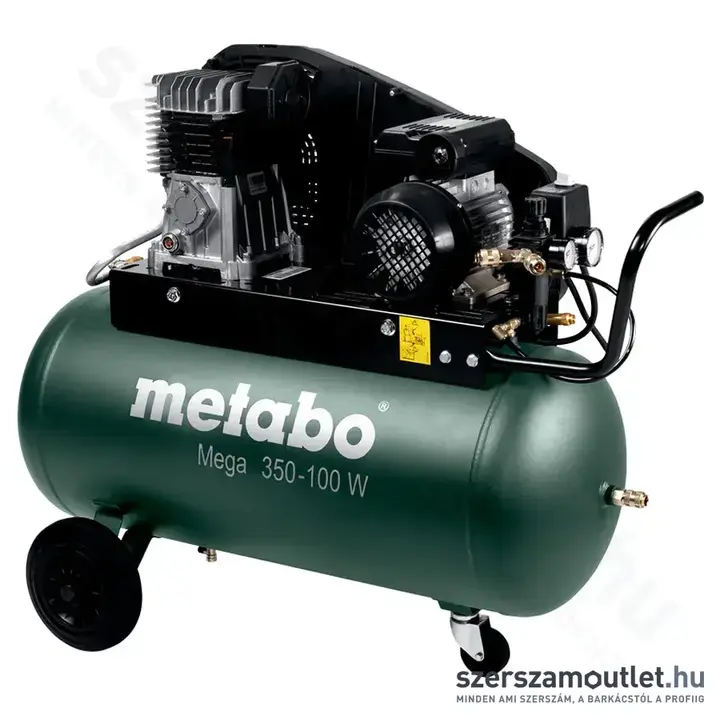 METABO MEGA 350-100 W Olajkenésű kompresszor (2200W/90l) (601538000)
