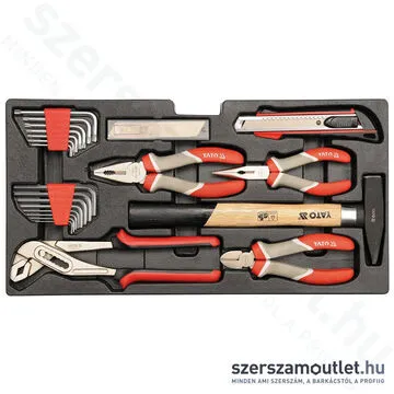 YATO Szerszámos láda szerszámokkal 80 részes (YT-38951)